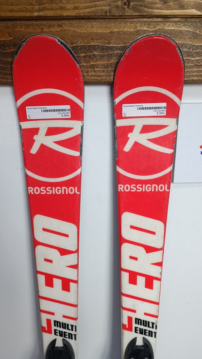 Ski Rossignol Hero J MultiEvent 140cm + fixations Look 7 Aventure hivernale Hiver