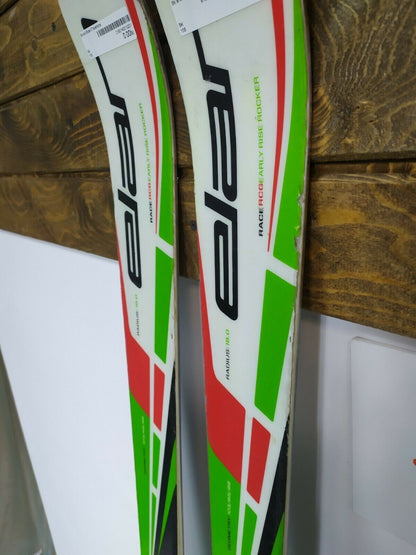Elan Race RCG 158 cm Skis + NEW Tyrolia SX10 Bindings Winter Fun Snow BSL