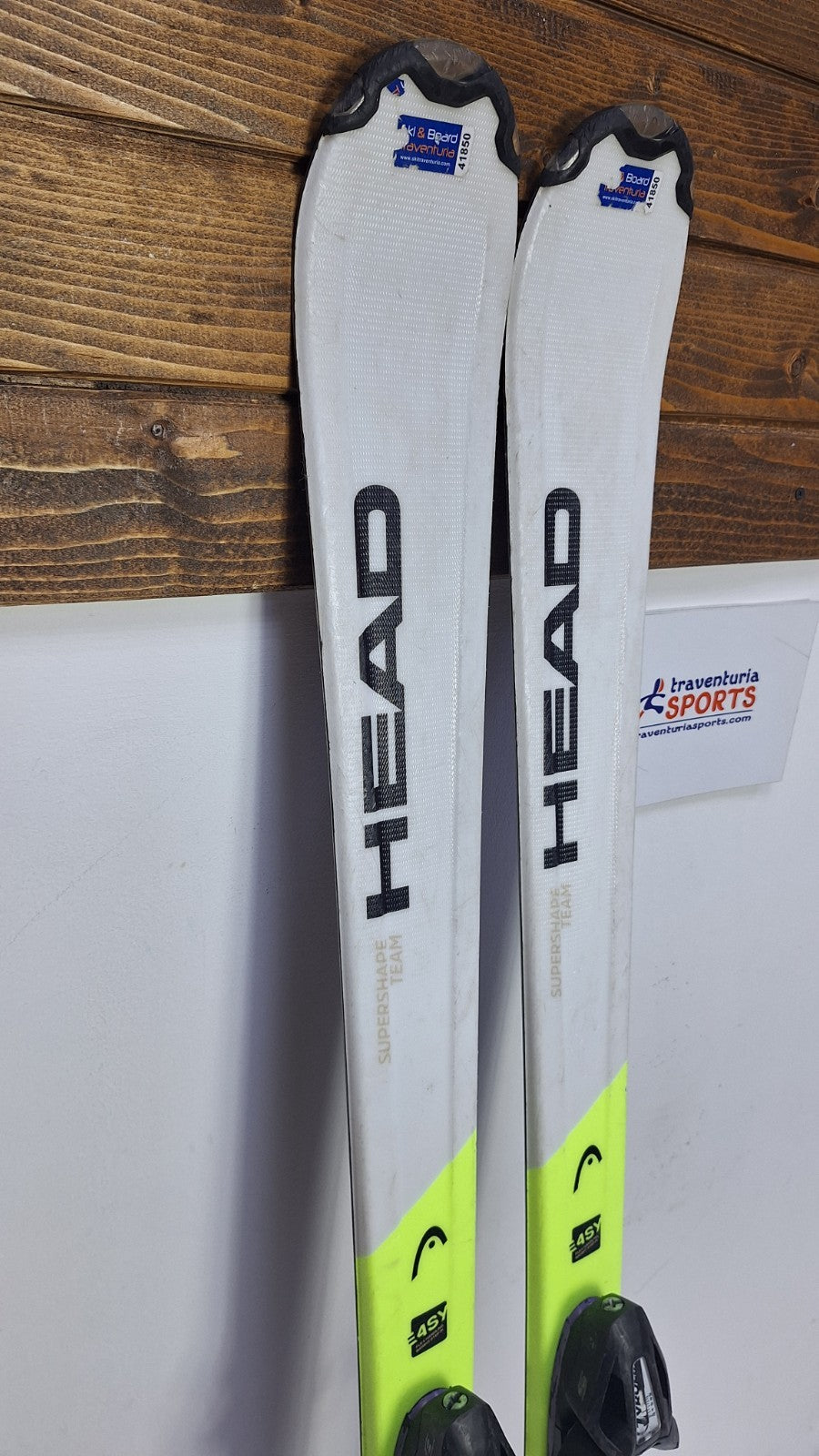 HEAD Supershape Team Easy JRS 157  Ski + Tyrolia BYS 10 Bindings Winter Sport