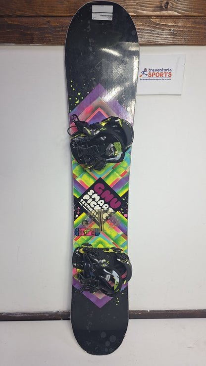 GNU Smart Pickle PBTX 148cm Snowboard + SP(sLAB Series) M Bindings  Fun Snow