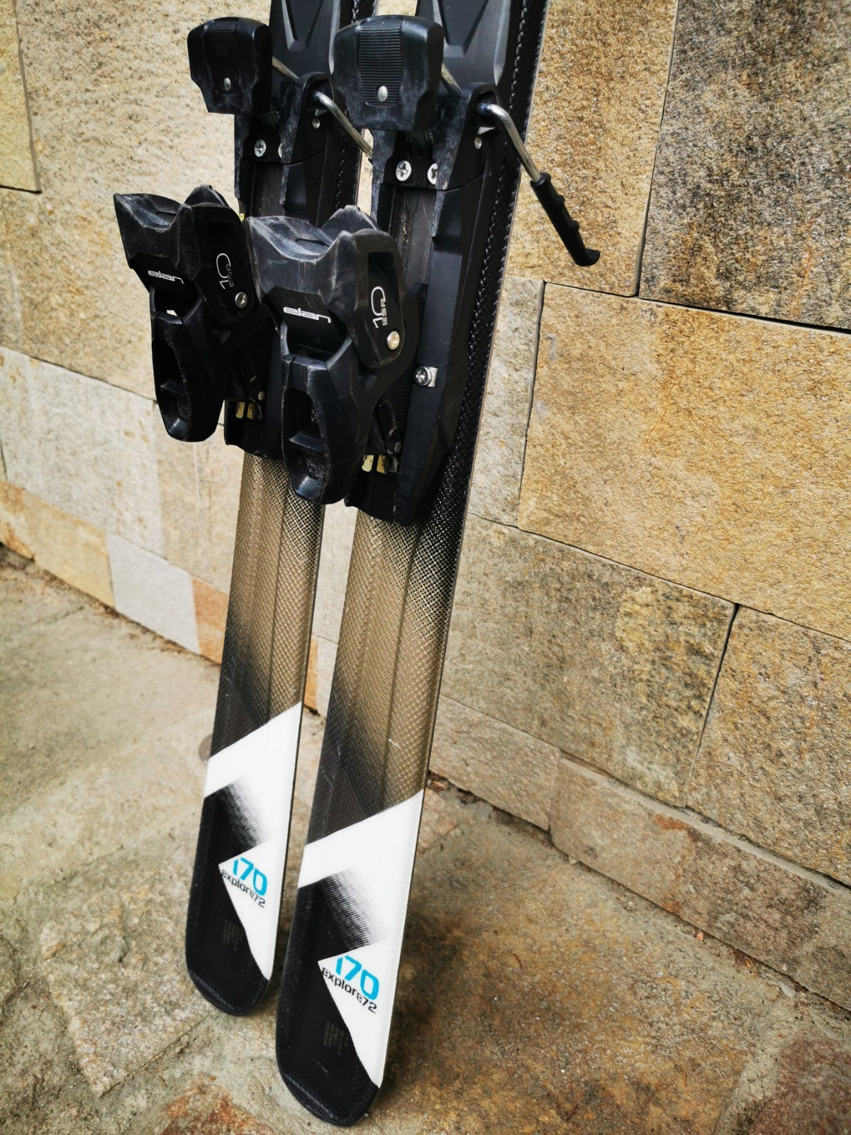 Elan Explore 72 170 cm  Ski + Elan ESP 10 Bindings Adventure Winter Sport