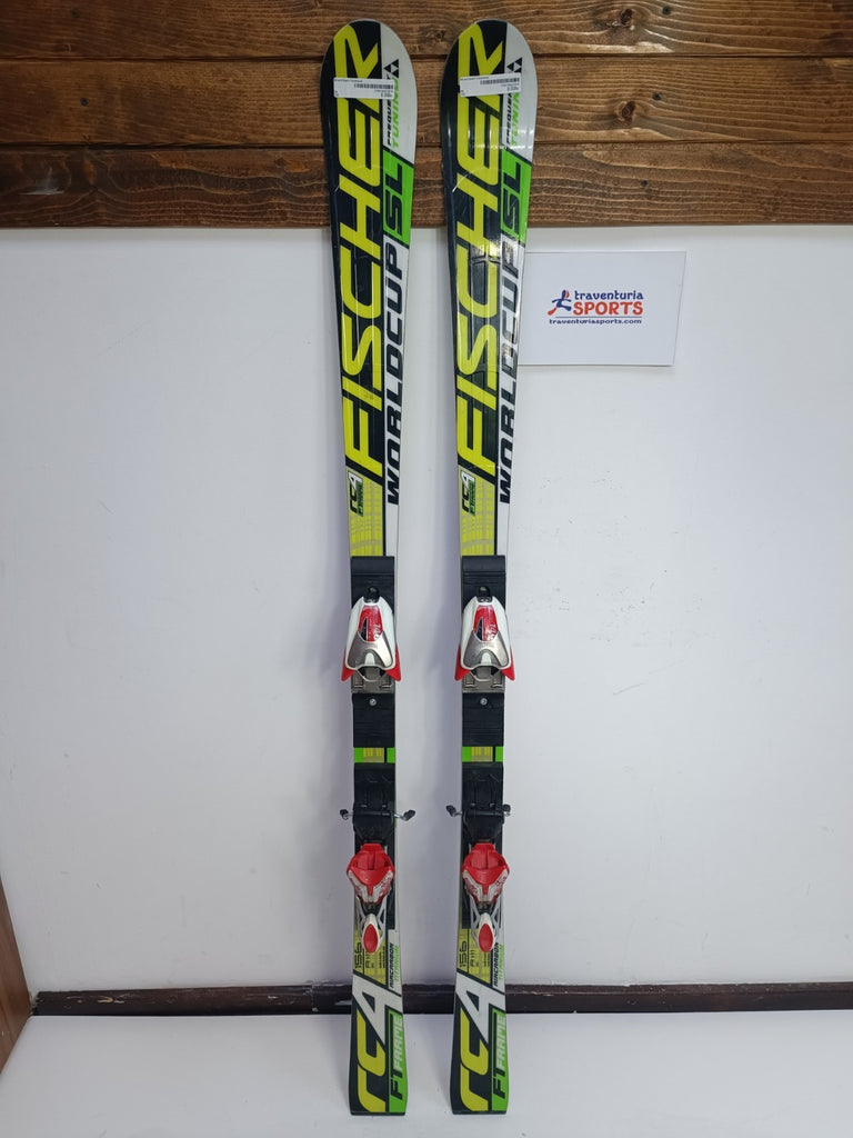Fischer RC4 World Cup SL 156cm ski  + Marker 14  Bindings Winter Sport