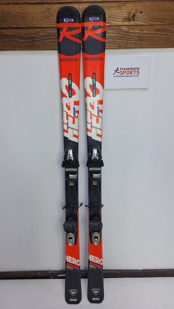 Rossignol Hero J 150 cm Ski + Elan ESP 7.5 Bindings Winter Fun Snow Sports