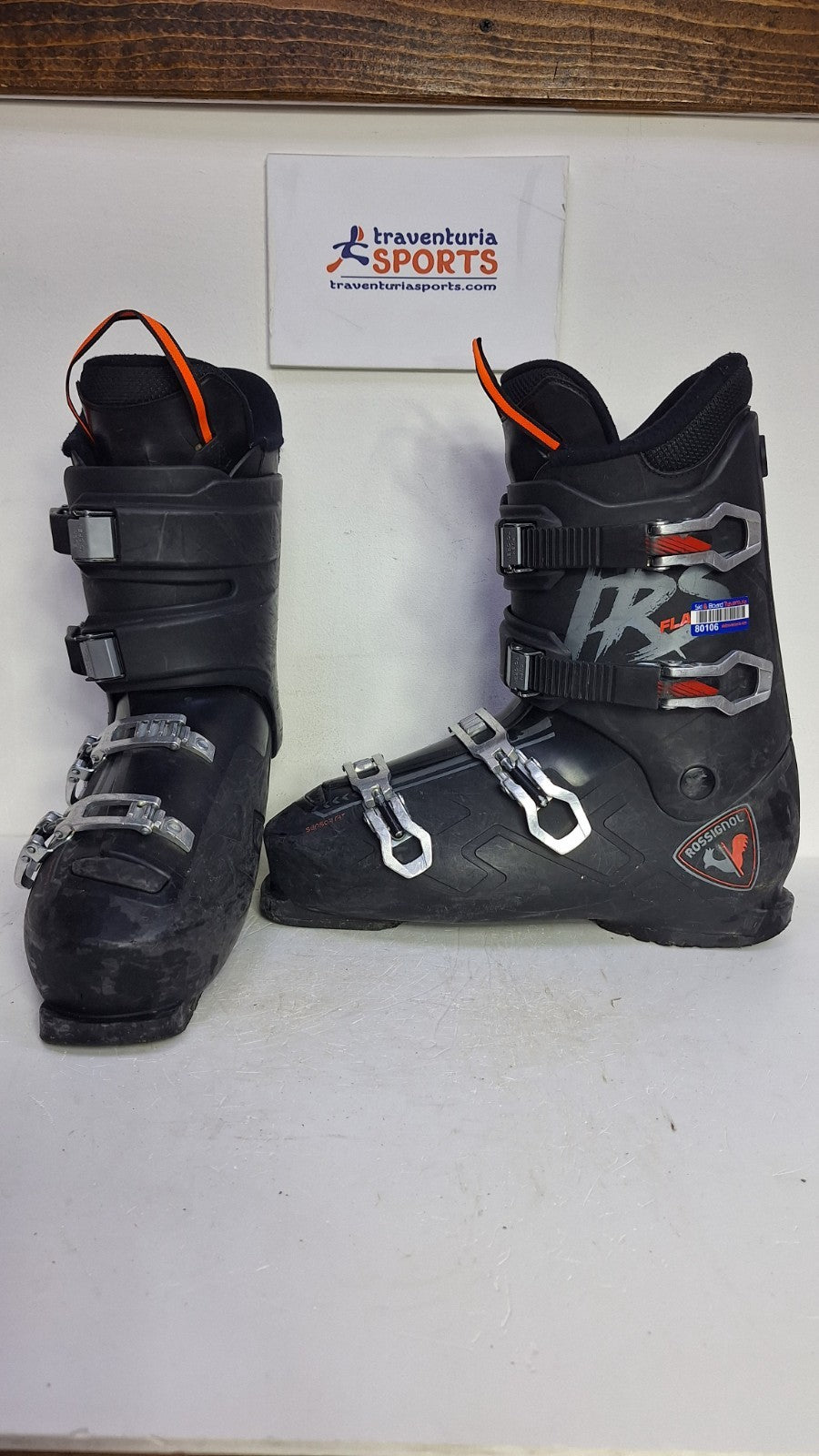 Chaussures de ski Rossignol Flash RTL (EU 43 1/2; UK 9 1/4; Mondo 280) Plaisirs d'hiver Neige