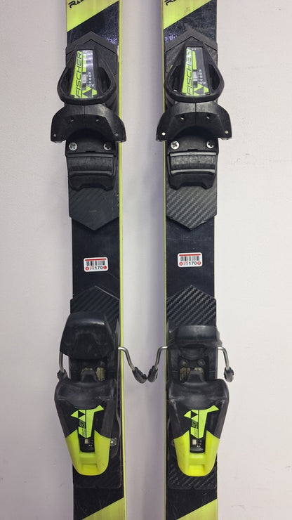 Fischer RC4 WC GS 165 cm Ski + Fischer RC9 Bindung Wintersport Schneespaß