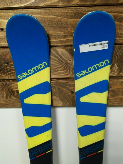 Ski Salomon Xrace JR GS 159 cm + fixations Salomon X12. Neige, sport d’hiver et plein air