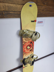 head×RIDEバインBURTON！！2464 Head ROCKA 4D 159cm Snowboard + Burton Size L Bindings Adventure