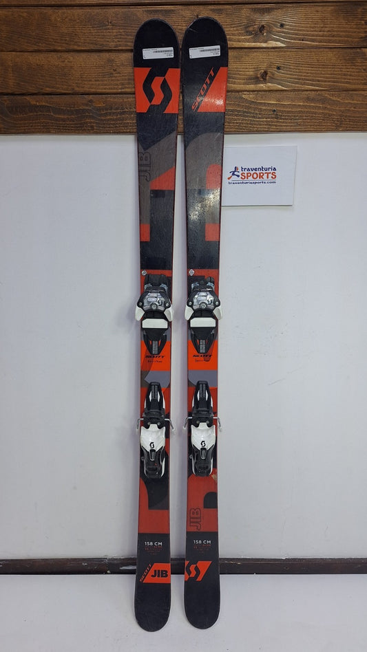 Scott Jib 158 cm Ski + Scott 11 Bindungen Winter Fun Schneesport