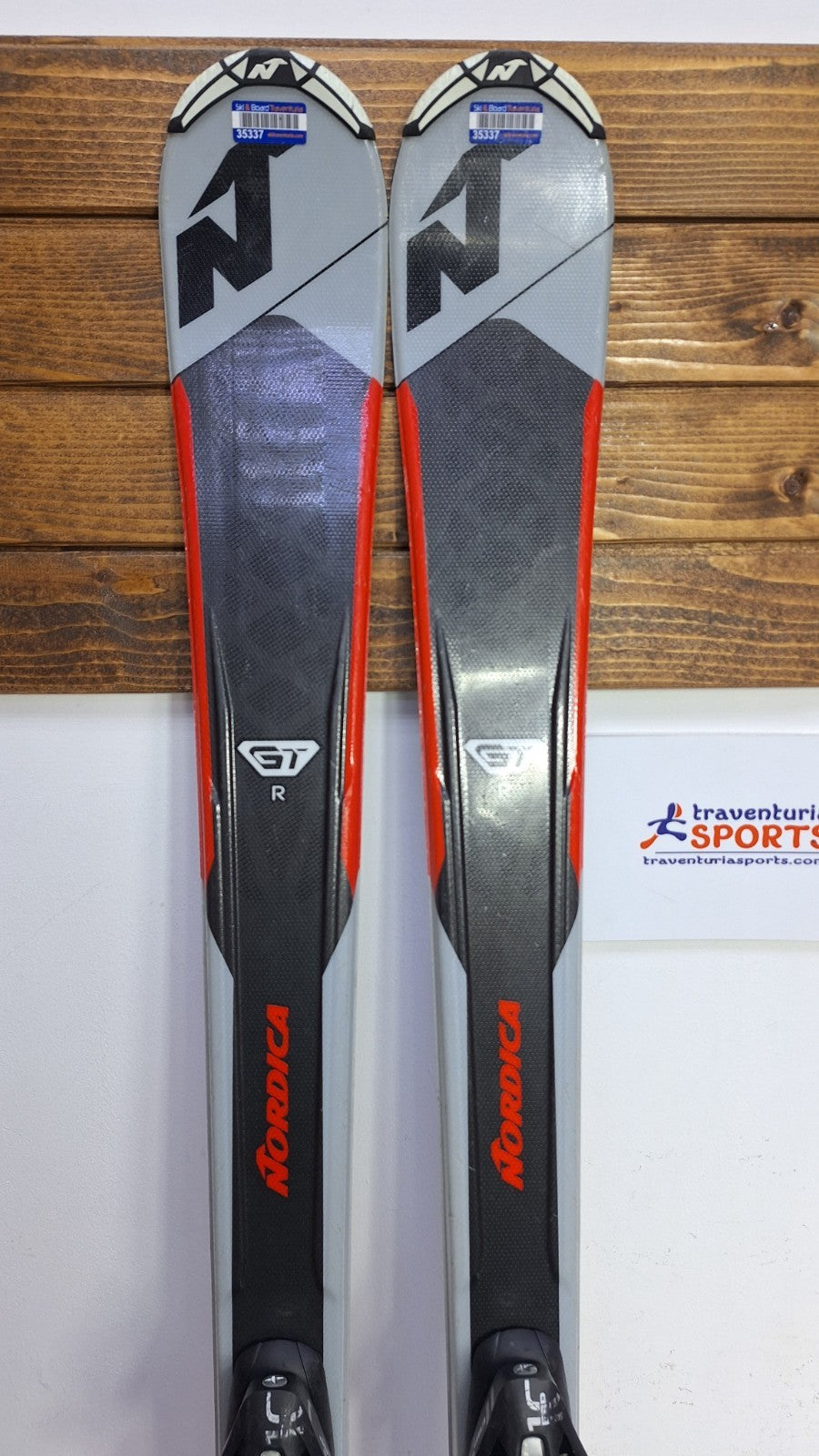 Nordica GT R EVO 168 cm Ski + Tyrolia ESP10 Bindings Winter Sports Adventure