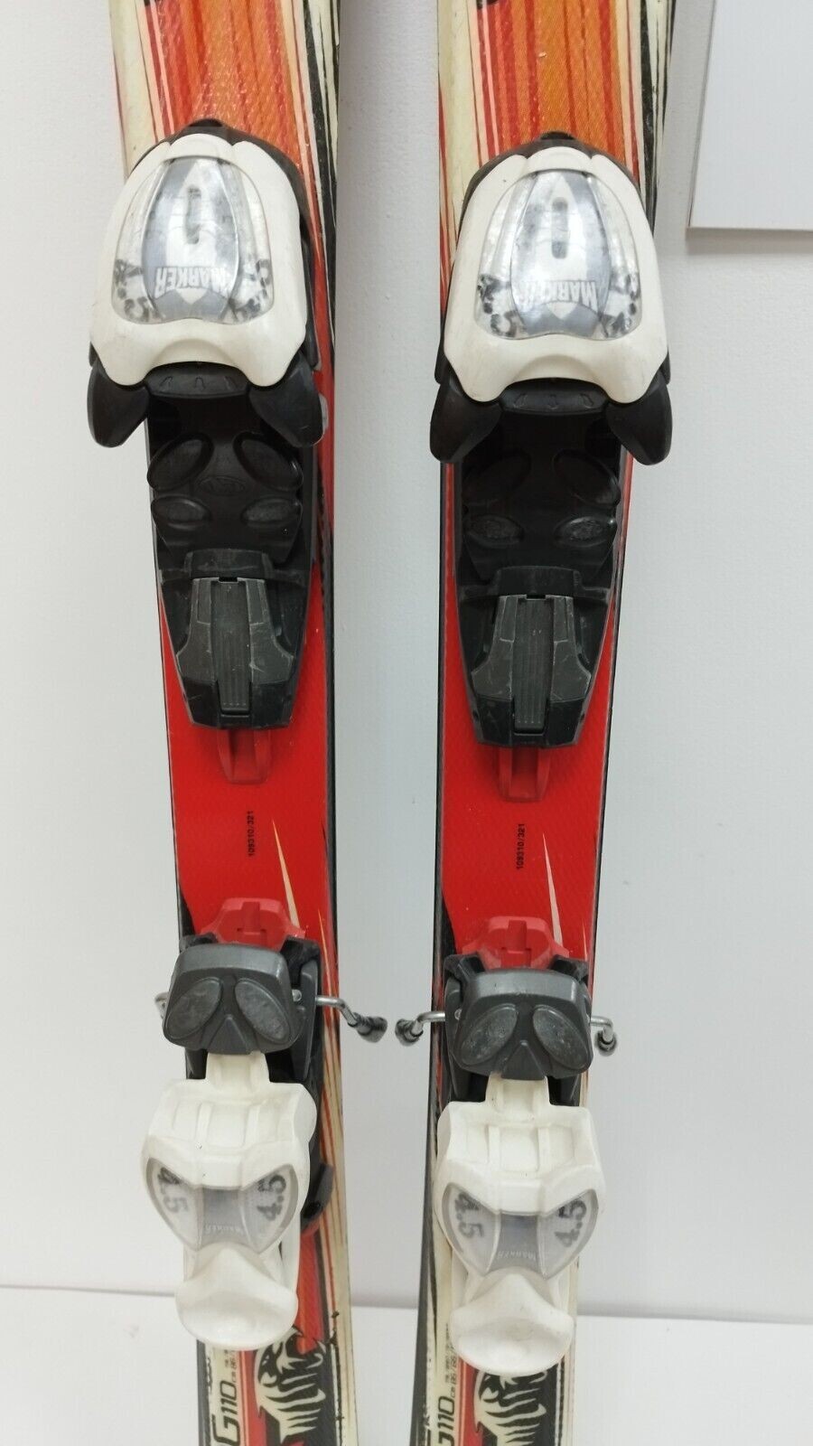 Sci Volkl Racetiger JR GS 110 cm + attacchi Marker 4.5 Fun Snow Winter Sport