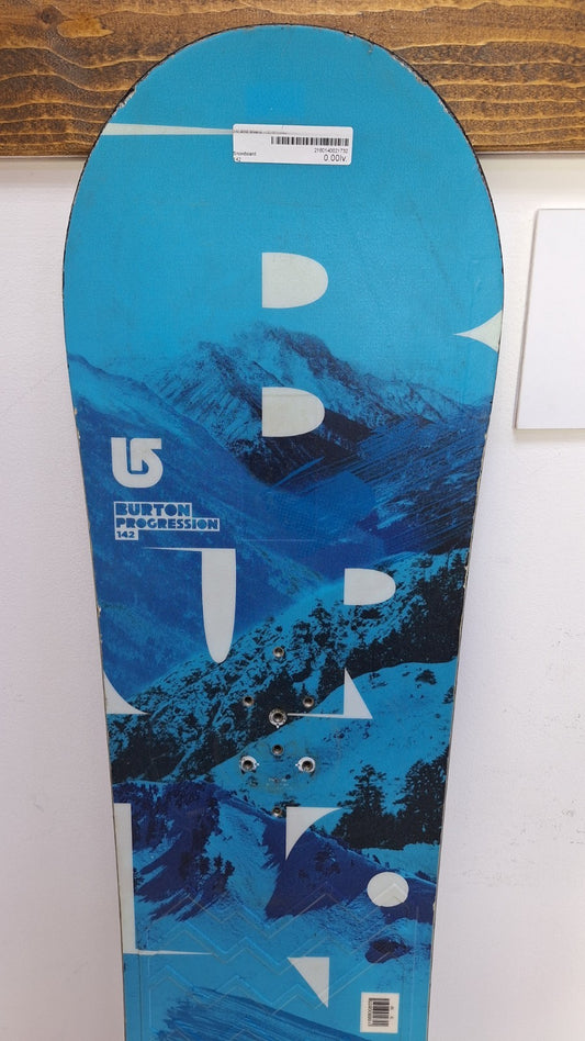 Burton Progression 142 cm Snowboard CBS Sport Winter Fun All Mountain Outdoor