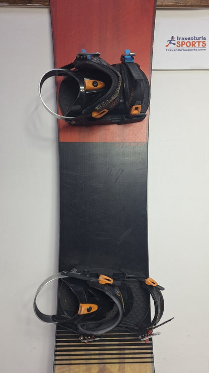 Firefly Furious  159 cm Snowboard + HEAD L Bindings  Fun Snow