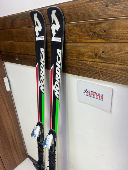 Nordica Dobermann World Cup GS 170 cm Ski + Marker 12  Bindings Snow Sport