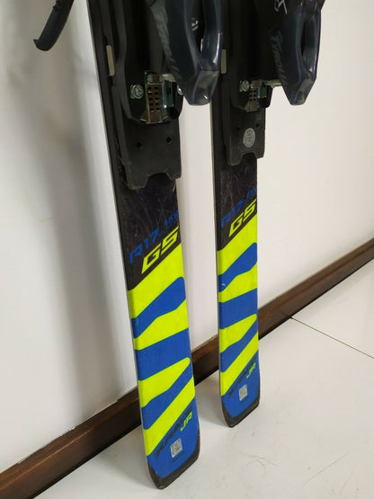 Salomon X-Race JR GS 159 cm Ski + NEUE Tyrolia SX10 Bindungen Winter Fun BSL