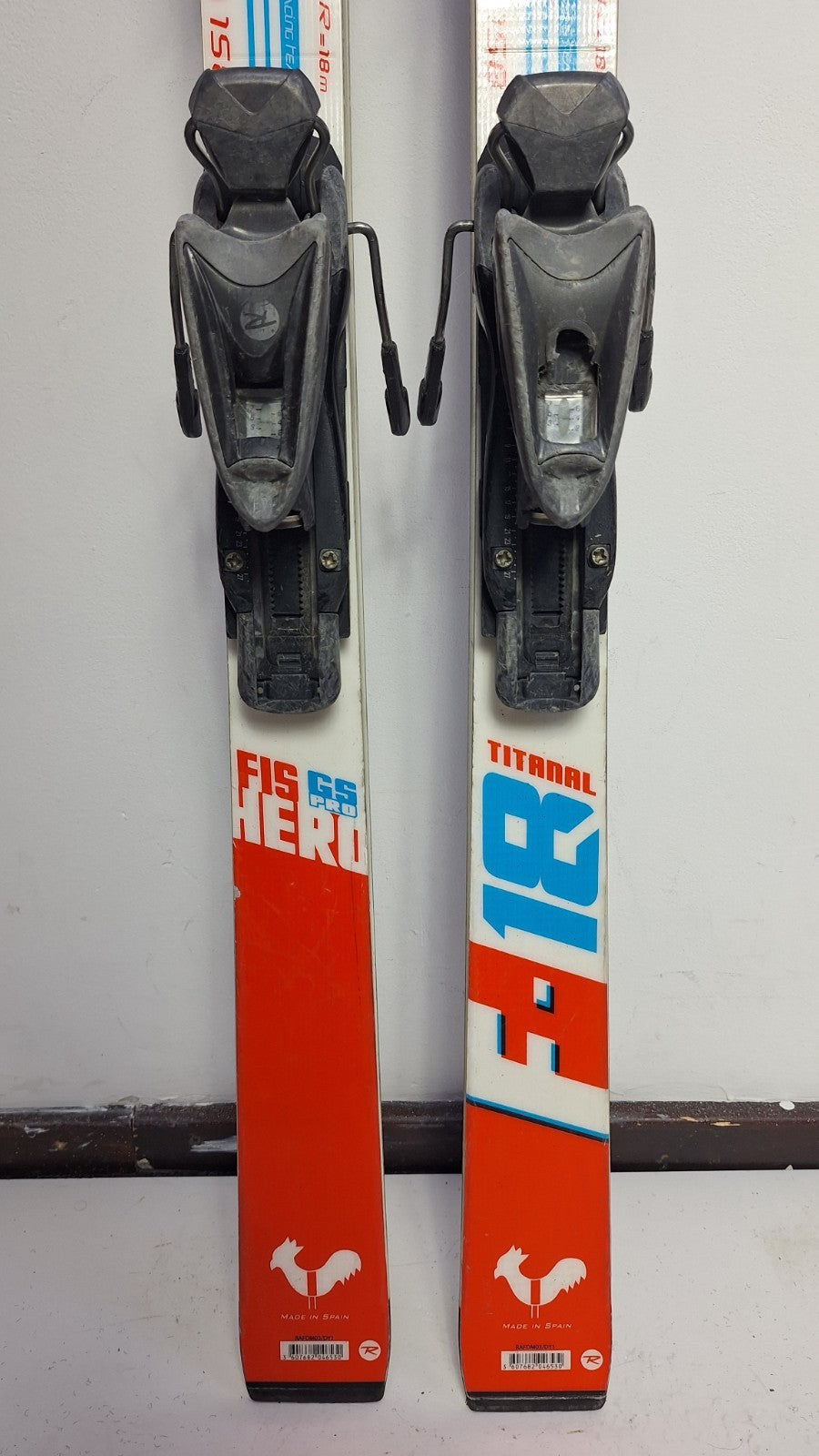Rossignol Hero FIS GS Pro 158 cm Ski + Rossignol 7 Bindings Winter Sport Snow