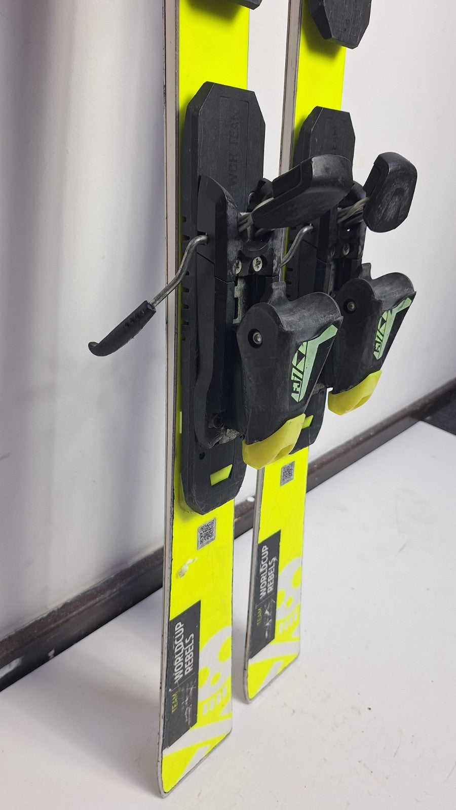 HEAD WC Rebels i.SL RD Team 138cm Ski + Fischer 7.5 Bindings Winter Sport