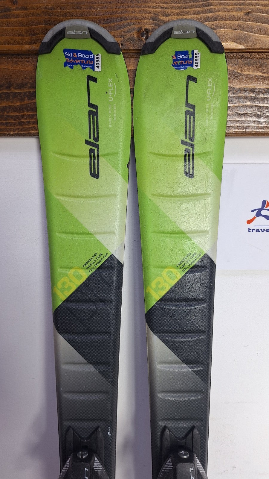 Elan Explore Pro 130 Ski + Elan 7.5 Bindings Winter Sport Fun