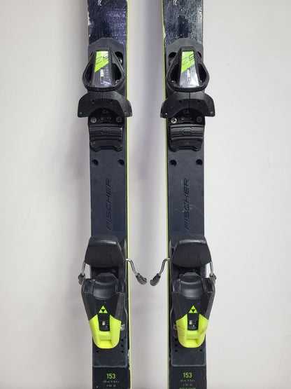 Fischer RC4 GS 153cm Ski + Fischer 9 Bindungen Winter Fun Snow Sport