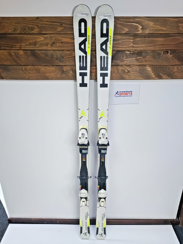 HEAD World Cup i.Speed ​​175 cm Ski + Tyrolia SP13 Bindungen Wintersport