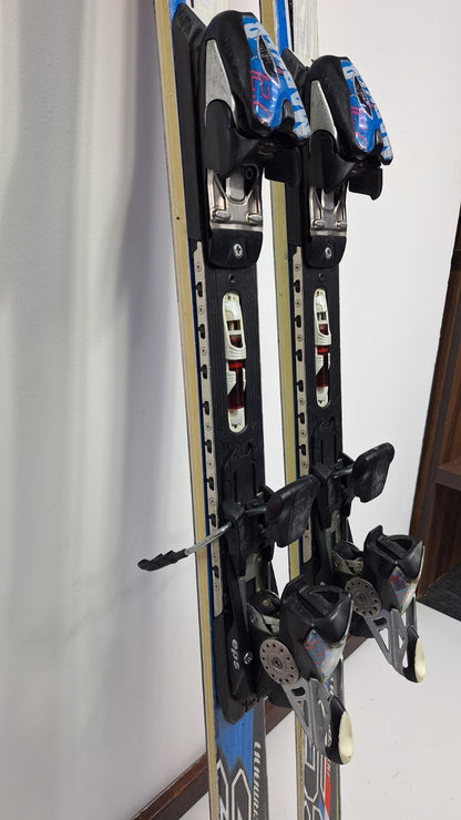 Nordica Dobermann J GS 170 cm Skis + Marker 12 Bindings Winter Fun Snow