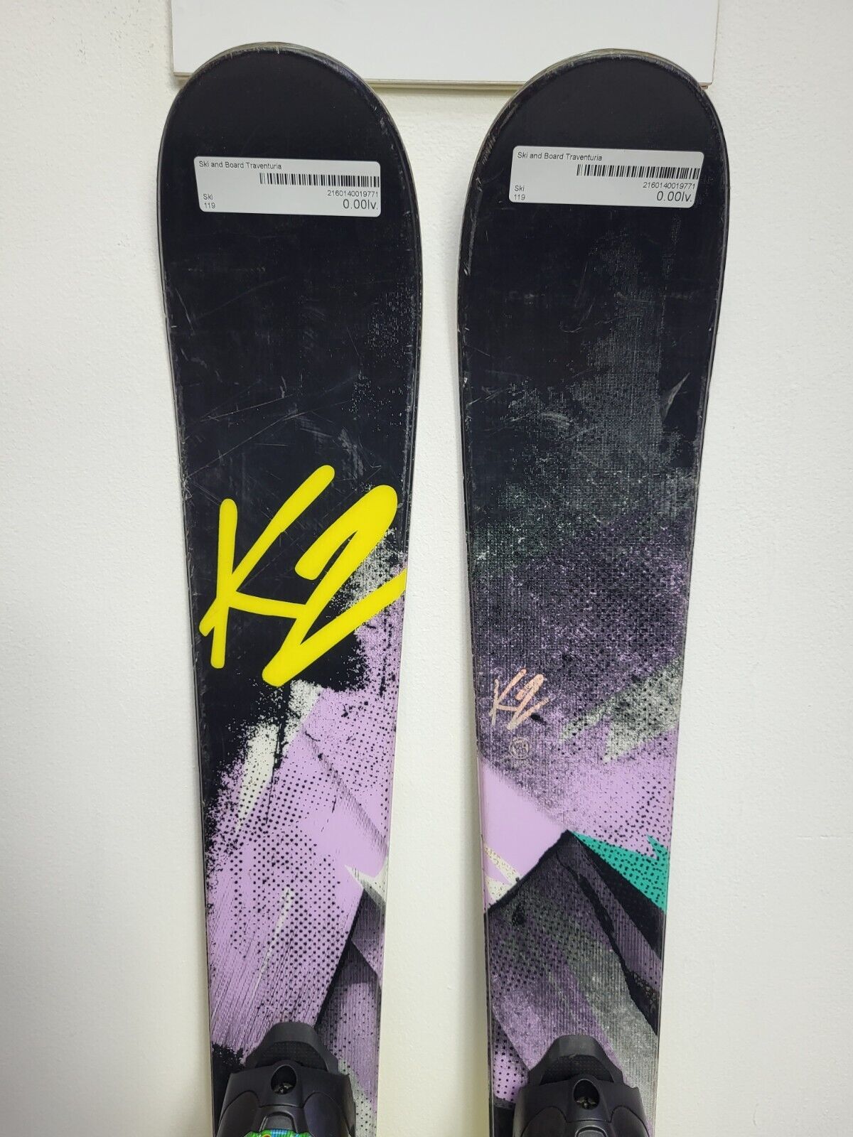 K2 Remedy 119cm Ski + Nordica 7 Bindings Winter Sport