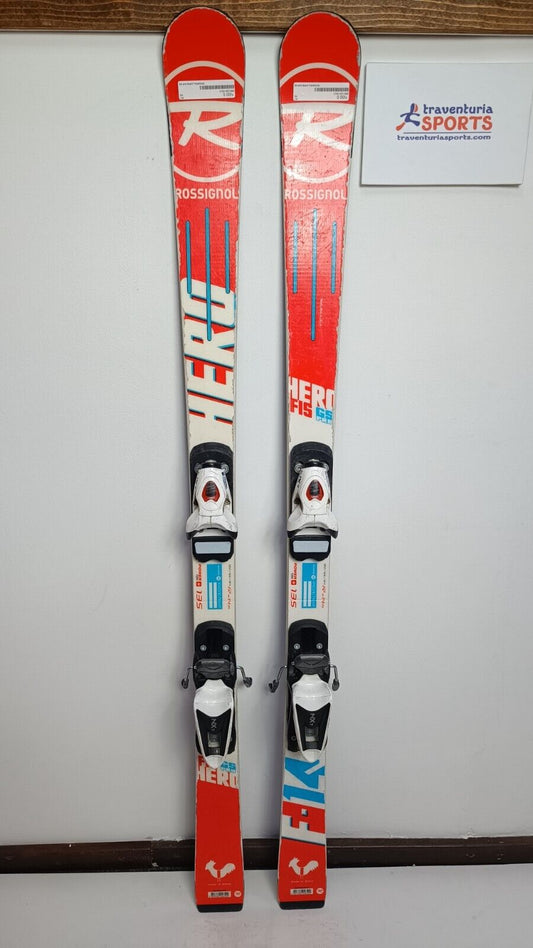 Rossignol Hero FIS GS Pro 135 cm Ski + Look 7 Bindings Adventure