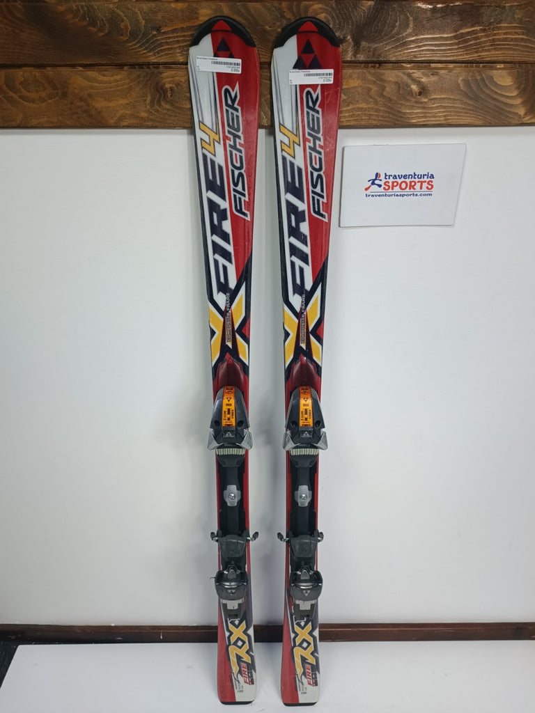 Fischer RX4 Fire 150 cm Ski + Fischer 12 Bindings Winter Sports Snow