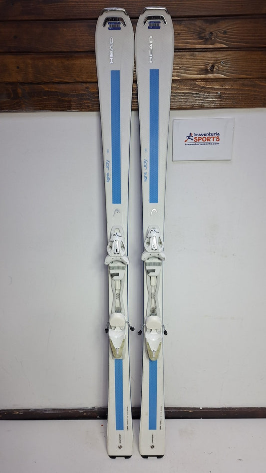 HEAD Light Joy 163cm Ski + HEAD 9 Bindings Winter Adventure Outdoor