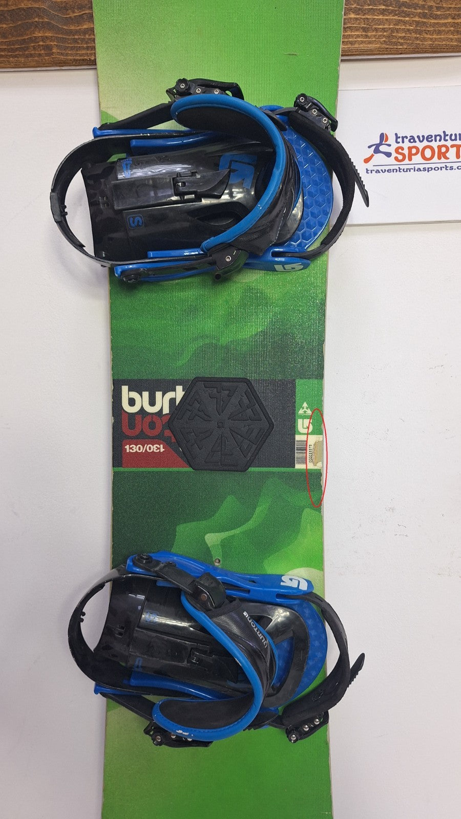 Snowboard Burton LTR 130 cm + attacchi Burton S Avventura invernale sulla neve e divertimento