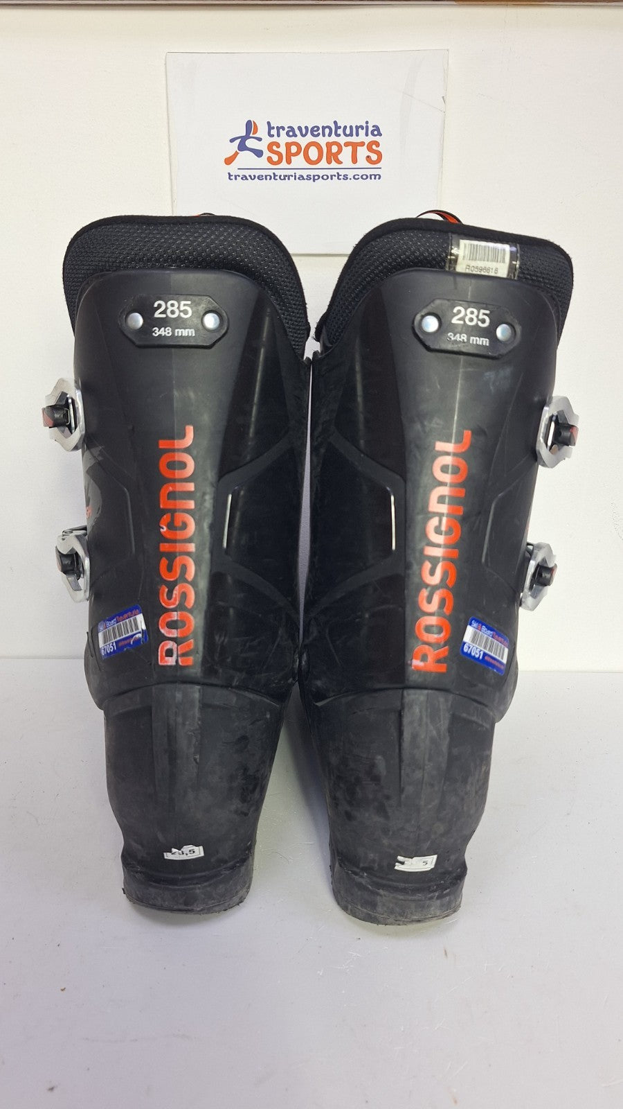 Chaussures de ski Rossignol Flash RTL (EU 44 1/3; UK 10; Mondo 285) Plaisir hivernal et neige