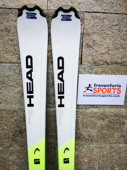 HEAD Supershape Team Easy 157cm  Ski + HEAD 7.5 Bindings  Winter Sport