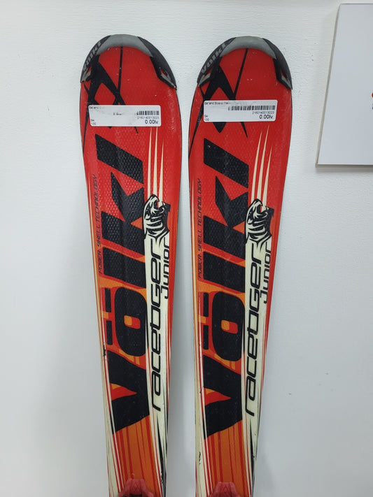 Völkl Racetiger GS R JR 130 cm Ski + Marker 7 Bindings Winter Sport Snow Fun