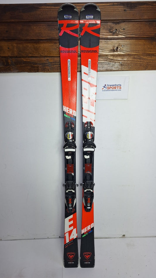 Rossignol Hero Elite MT 167 cm Ski + Look 12 Bindings Winter Fun Snow