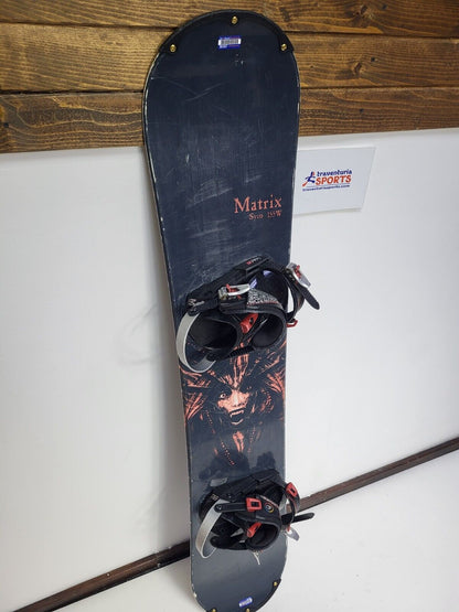 Snowboard Matrix Syco W 155 cm + attacchi Head Size M Adventure Sport