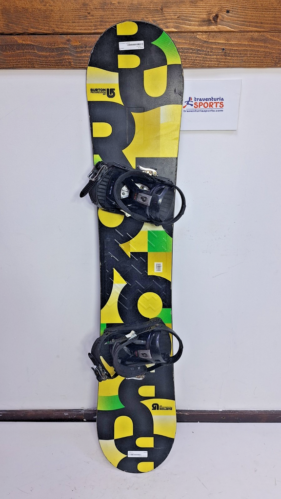 Burton Progression 147 cm Snowboard + Speedfit M Bindungen Winter Snow Adventure