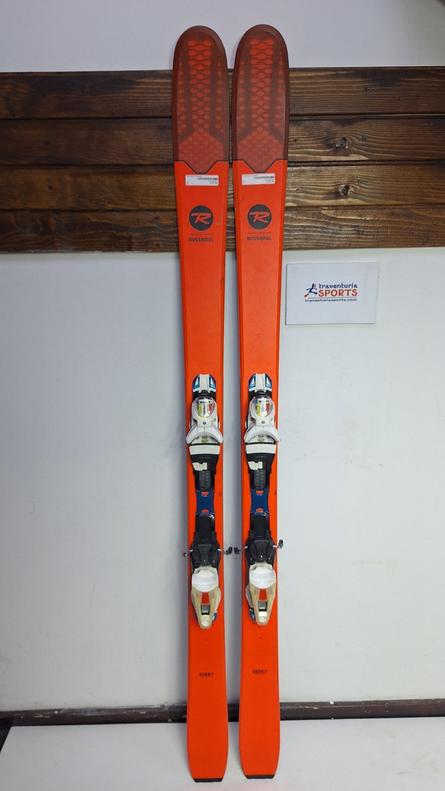 Rossignol Seek 7 176 cm Skis + Look 12 Bindings Winter Fun Snow