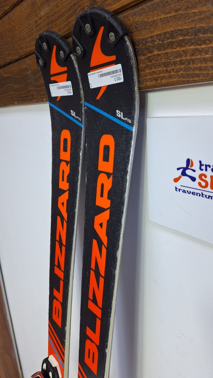 Sci Blizzard SL FIS Ti 143 cm + attacchi Marker 10 Sport invernali Neve