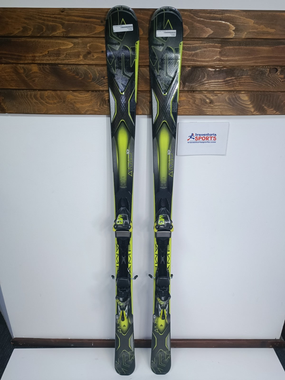 K2 AMP 80X 170 cm Ski + Marker 12 Bindungen Wintersport Schnee Outdoor Spaß