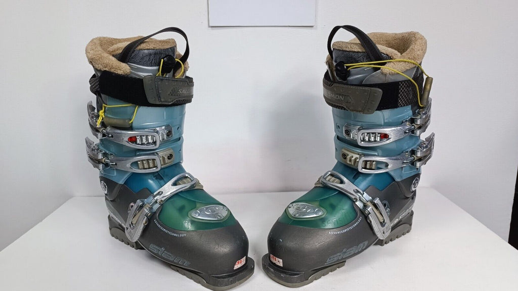 2014 Salomon Siam Ski Boots (EU 39; UK 5 3/4; Mondo Sport Winter – Traventuria Sports