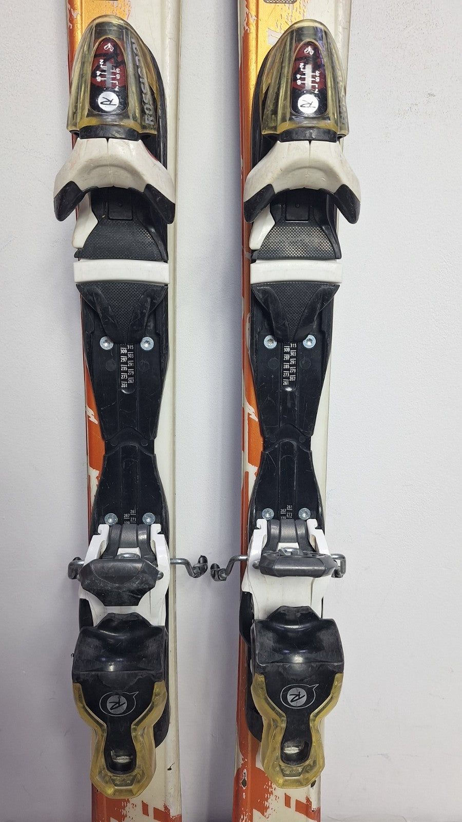 Rossignol Radical 130 cm Ski + Rossignol 7 Bindungen Wintersport Schnee