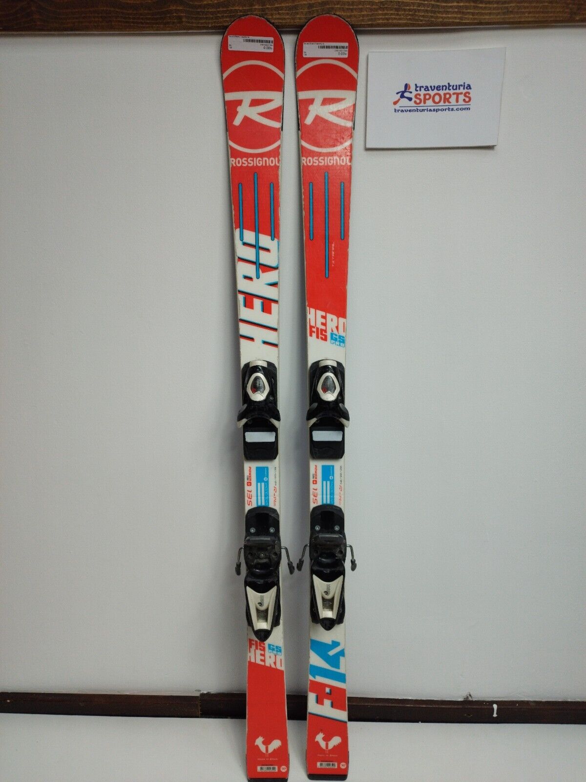 Rossignol Hero Athlete GS Pro 135 cm Ski + Look 7 Bindings