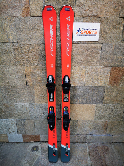 Fischer RC One X 145cm  Ski + Fischer RS 9 Bindings Adventure Winter Sport