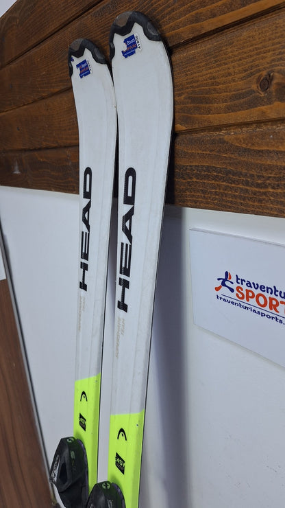 HEAD Supershape Team Easy JRS 157  Ski + Tyrolia BYS 10 Bindings Winter Sport
