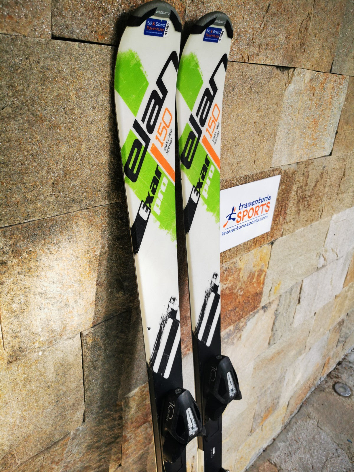 Elan Exar Pro 150cm  Ski + Elan  ESR 10 Bindings Adventure Winter Sport