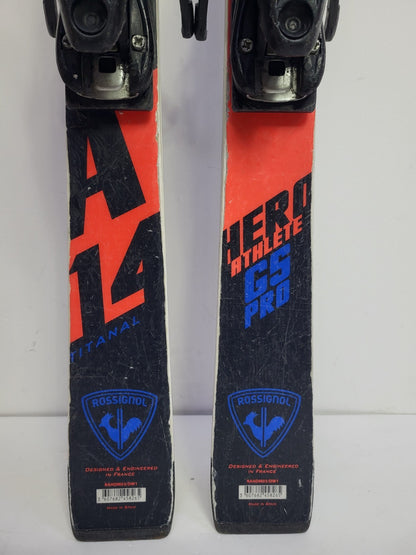 Ski Rossignol Hero Athlete GS Pro A14 135 cm + fixations Look 10 Plaisirs de la neige hivernale