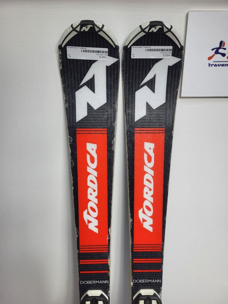 Nordica Dobermann WC SL J 129 cm Ski + Marker 10 Bindings