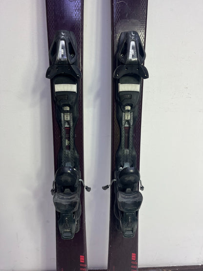 Salomon Myriad 85 161cm Ski + Elan EL 10 Bindungen Adventure Winter Sport