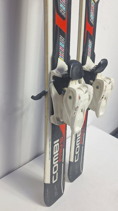 Nordica Dobermann Pro S 120cm Skis + Marker 7  Bindings Winter Sport Snow