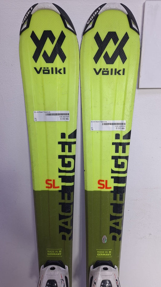 Völkl Racetiger 11 SL 130 cm Ski + Marker 7 Bindings Winter Sport Snow Fun