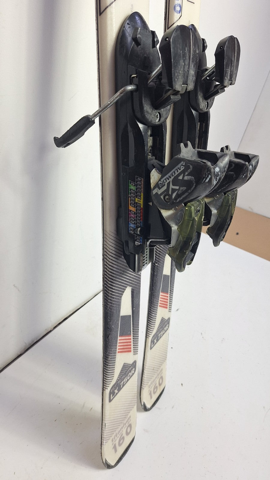 Salomon Enduro LX 750R 160cm Skis + Salomon 10 Bindings Winter Fun Snow